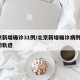 北京新增确诊31例/北京新增确诊病例1例活动轨迹